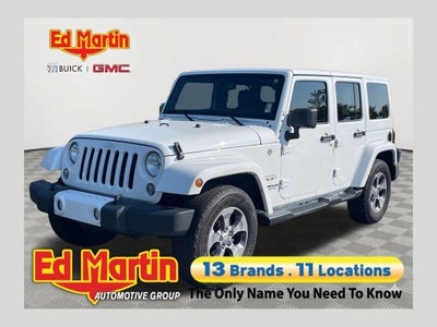 2016 Jeep Wrangler Unlimited Sahara
