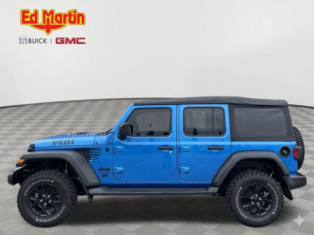 2022 Jeep Wrangler Unlimited Willys 4x4