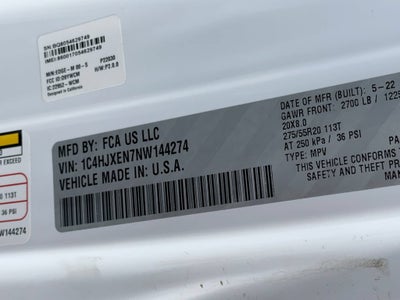 2022 Jeep Wrangler Unlimited High Altitude 4x4