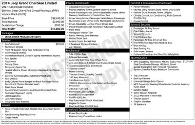 2014 Jeep Grand Cherokee Limited