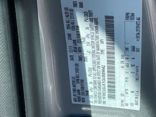 2016 Ford Escape Titanium