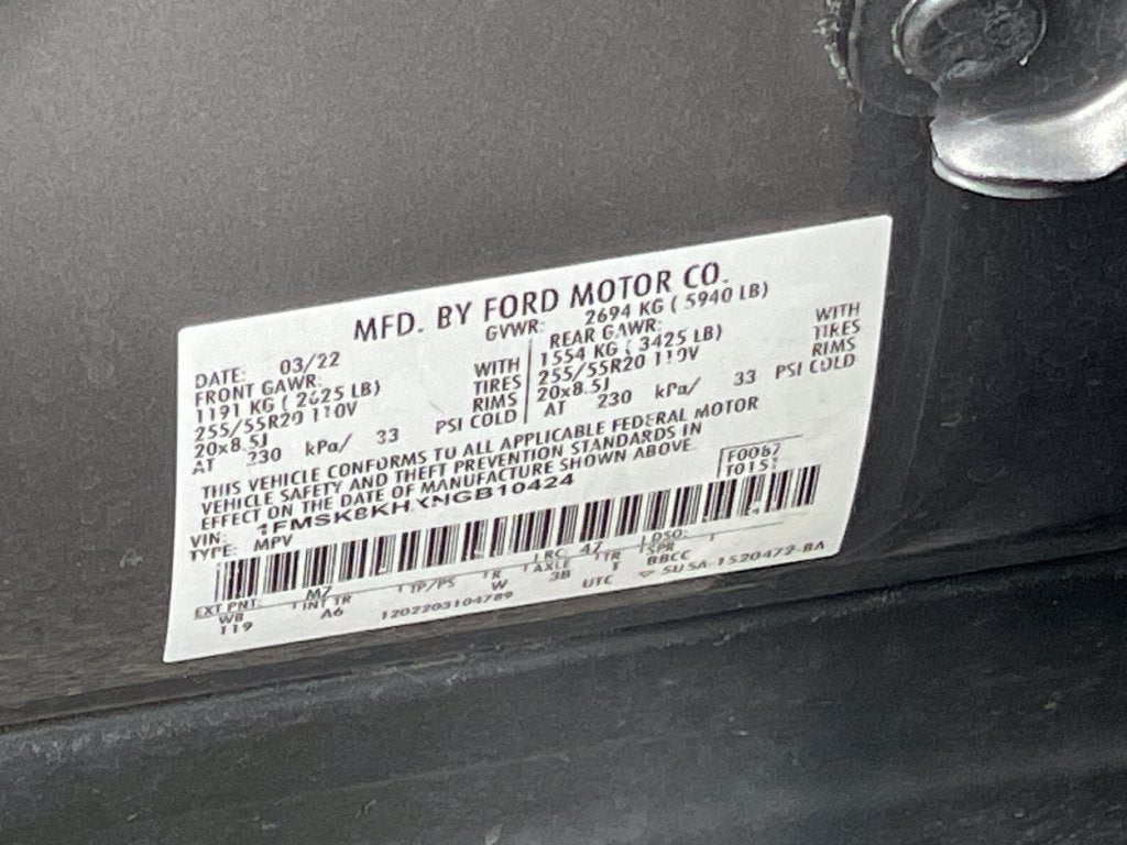 2022 Ford Explorer ST-Line
