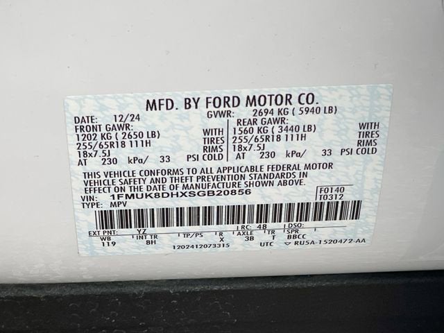 2025 Ford Explorer Active