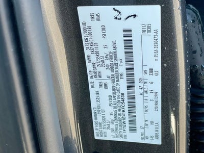 2019 Ford F-150 LARIAT