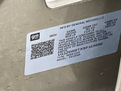 2025 Chevrolet Malibu 1LT