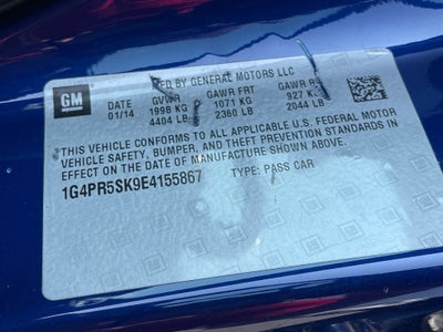 2014 Buick Verano Convenience Group