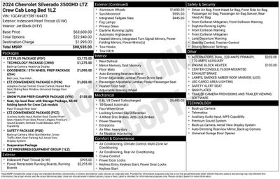 2024 Chevrolet Silverado 3500 HD LTZ DRW
