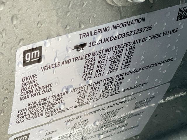 2025 Chevrolet Silverado 1500 LT