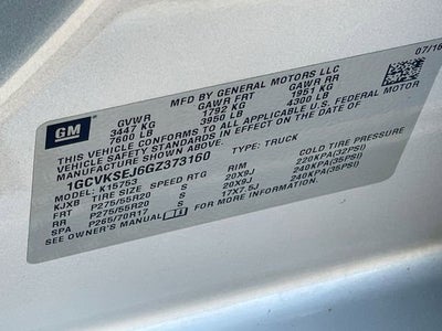 2016 Chevrolet Silverado 1500 LTZ