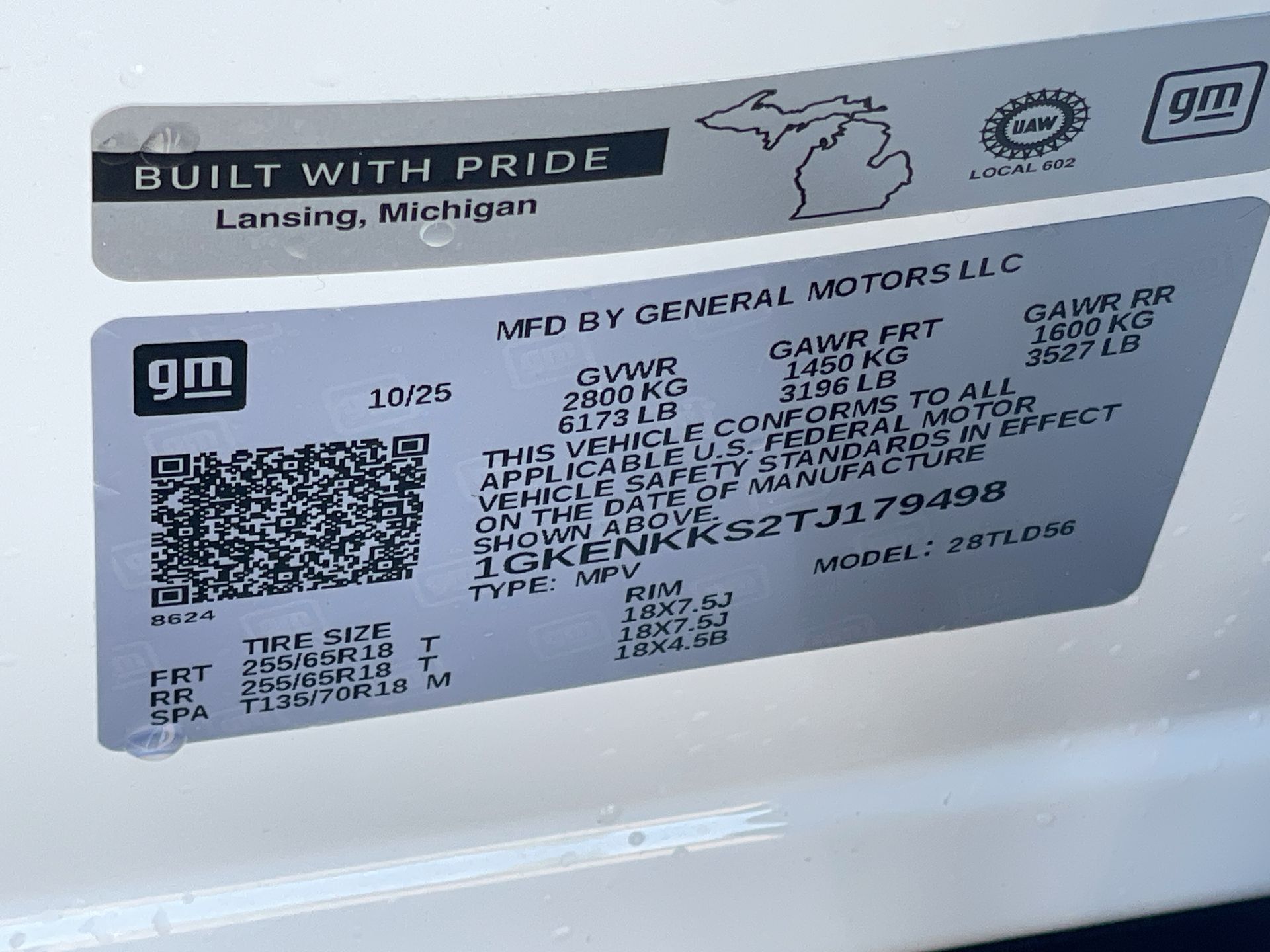 2026 GMC Acadia Elevation