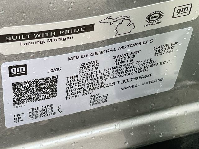 2026 GMC Acadia Elevation