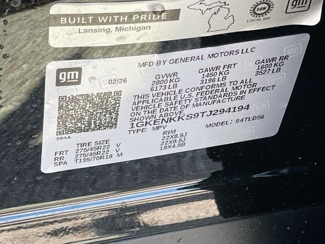 2026 GMC Acadia Elevation