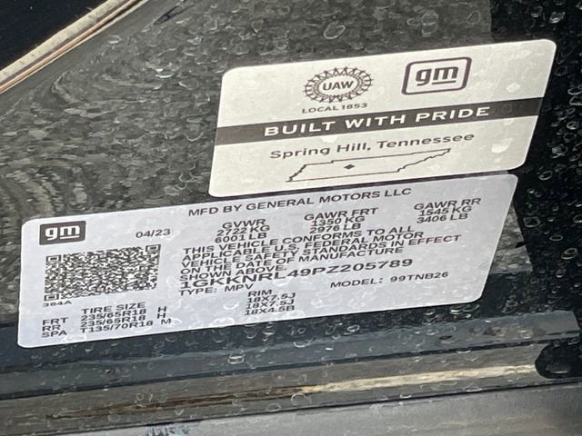 2023 GMC Acadia SLE