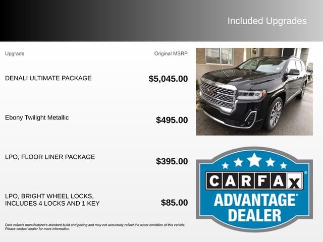 2021 GMC Acadia Denali