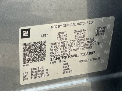 2018 Chevrolet Traverse Premier
