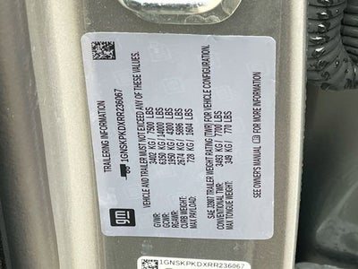 2024 Chevrolet Tahoe Z71