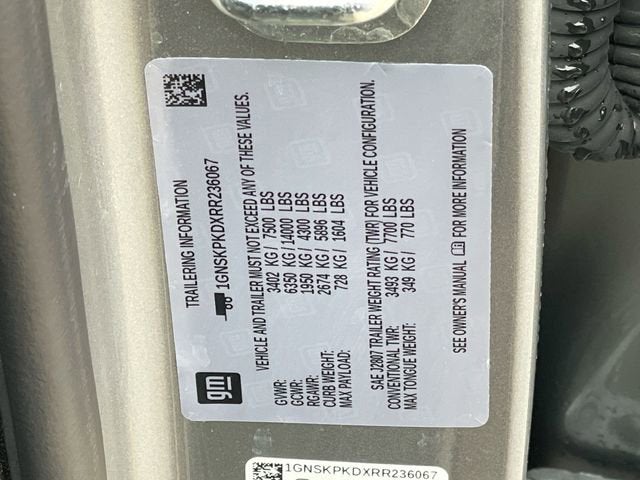 2024 Chevrolet Tahoe Z71