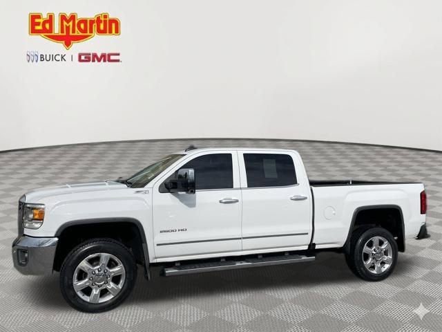 Used 2018 GMC Sierra 2500HD SLT with VIN 1GT12TEG0JF262962 for sale in Carmel, IN