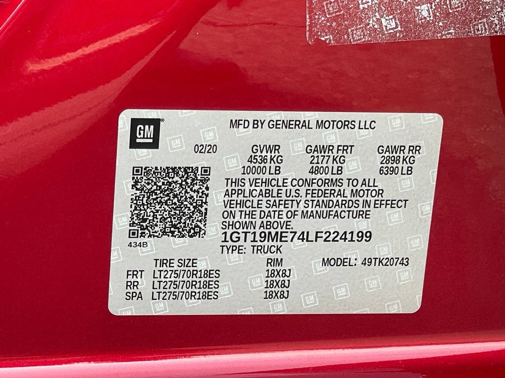 2020 GMC Sierra 2500 HD SLE