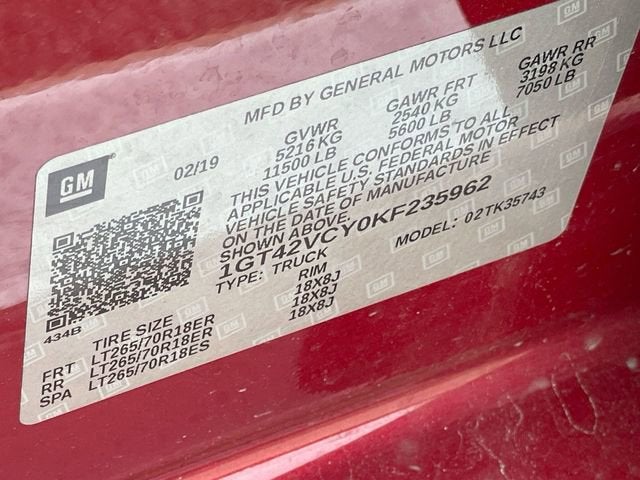 2019 GMC Sierra 3500 HD SLT