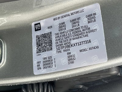 2026 GMC Canyon Elevation