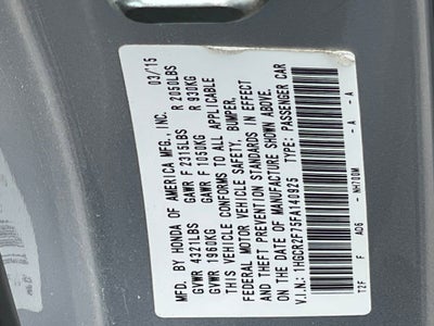 2015 Honda Accord EX