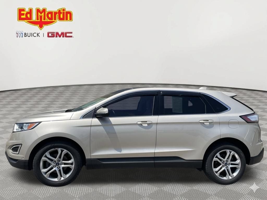 Used 2018 Ford Edge Titanium with VIN 2FMPK3K9XJBB31437 for sale in Carmel, IN
