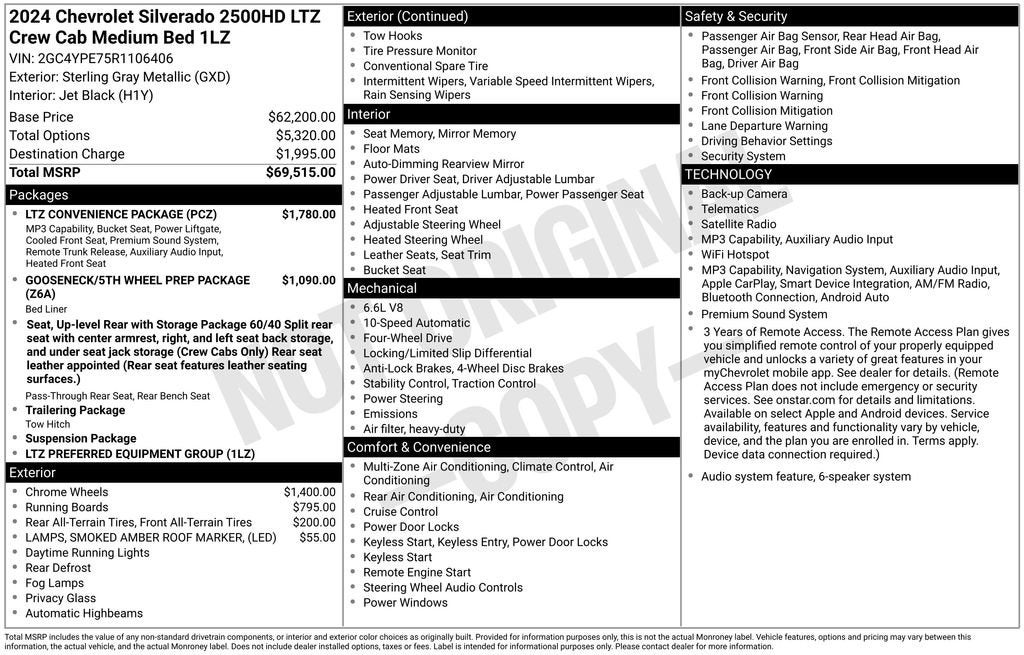 2024 Chevrolet Silverado 2500 HD LTZ