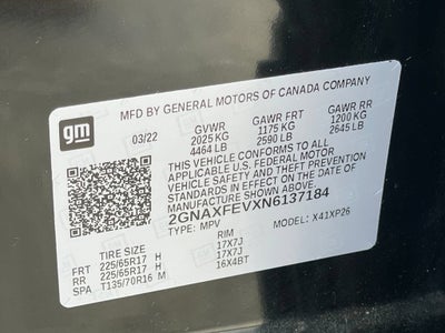 2022 Chevrolet Equinox LS
