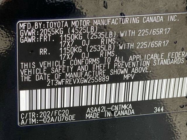 2016 Toyota RAV4 XLE