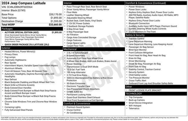 2024 Jeep Compass Latitude