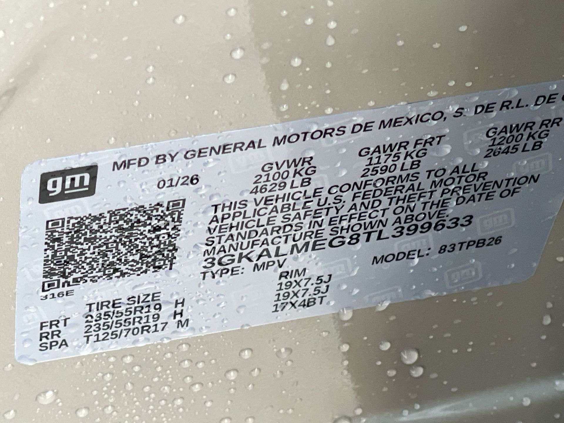 2026 GMC Terrain Elevation