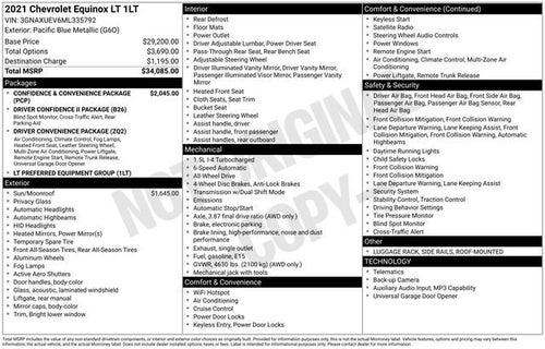 2021 Chevrolet Equinox LT