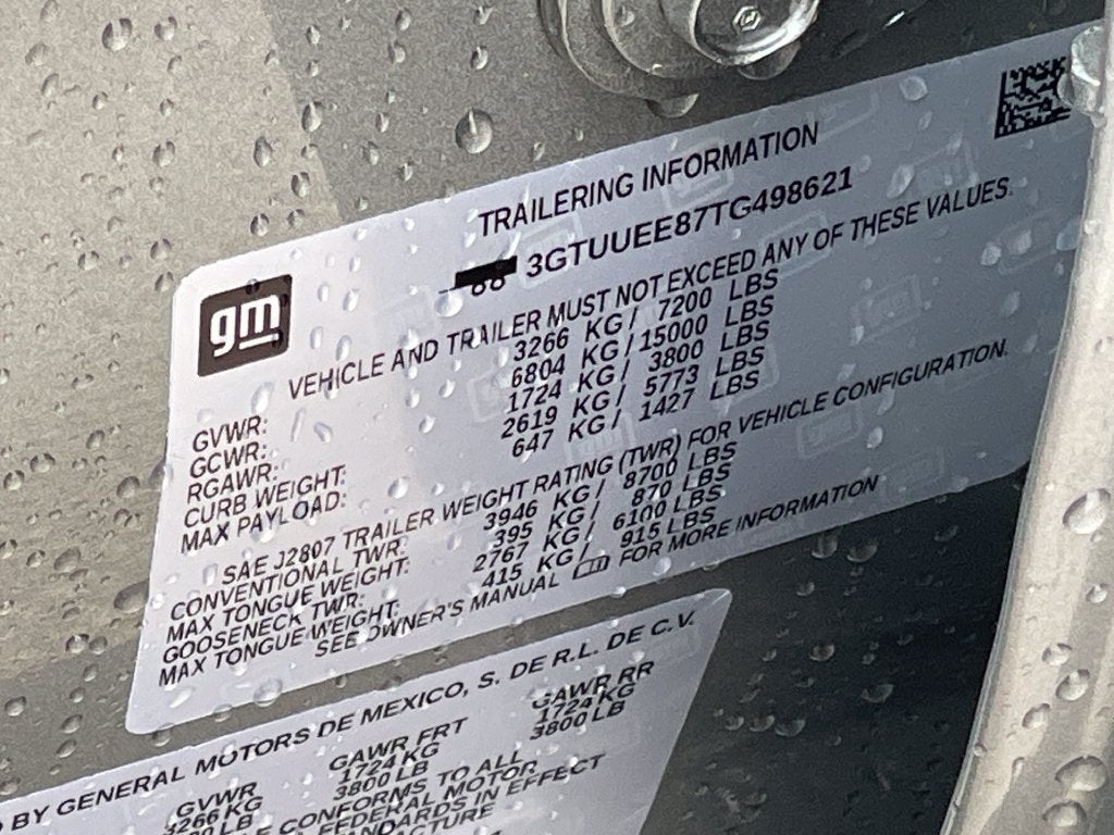 2026 GMC Sierra 1500 AT4