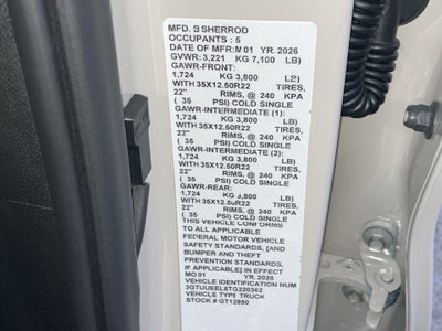 2026 GMC Sierra 1500 AT4