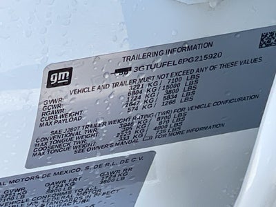 2023 GMC Sierra 1500 AT4X