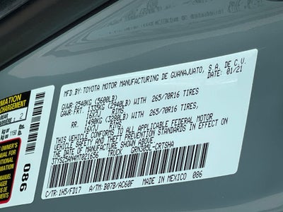 2021 Toyota Tacoma TRD Off-Road