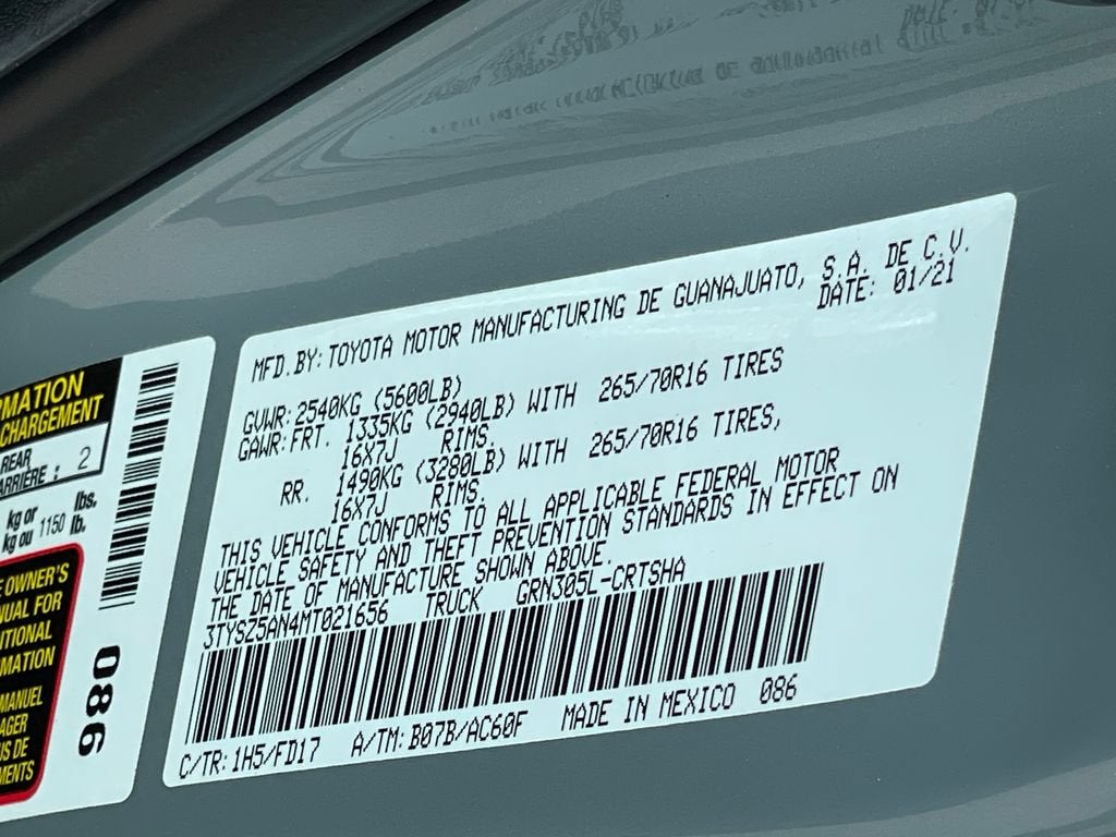 2021 Toyota Tacoma TRD Off-Road