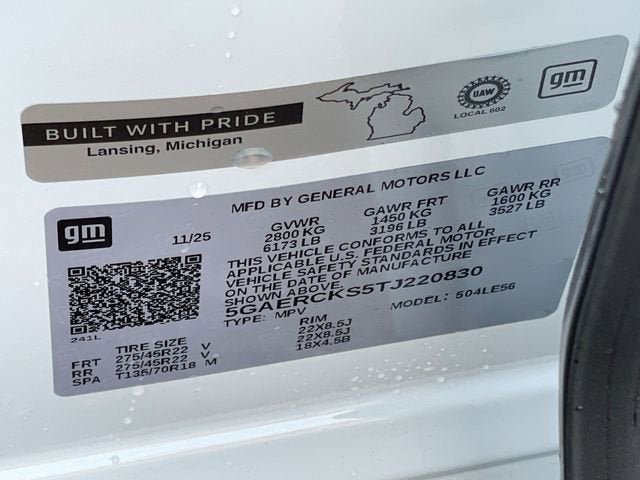 2026 Buick Enclave Avenir