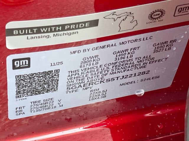 2026 Buick Enclave Avenir