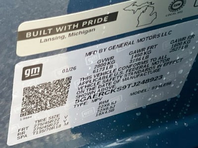 2026 Buick Enclave Avenir