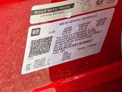 2026 Buick Enclave Avenir