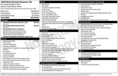 2023 Buick Enclave Essence