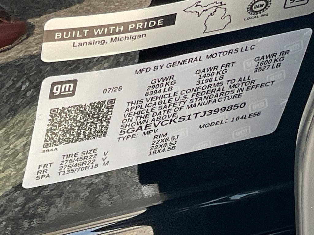 2026 Buick Enclave Avenir