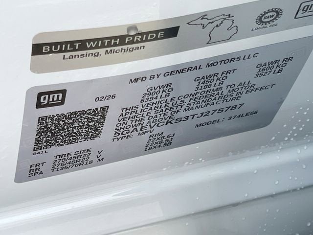 2026 Buick Enclave Avenir