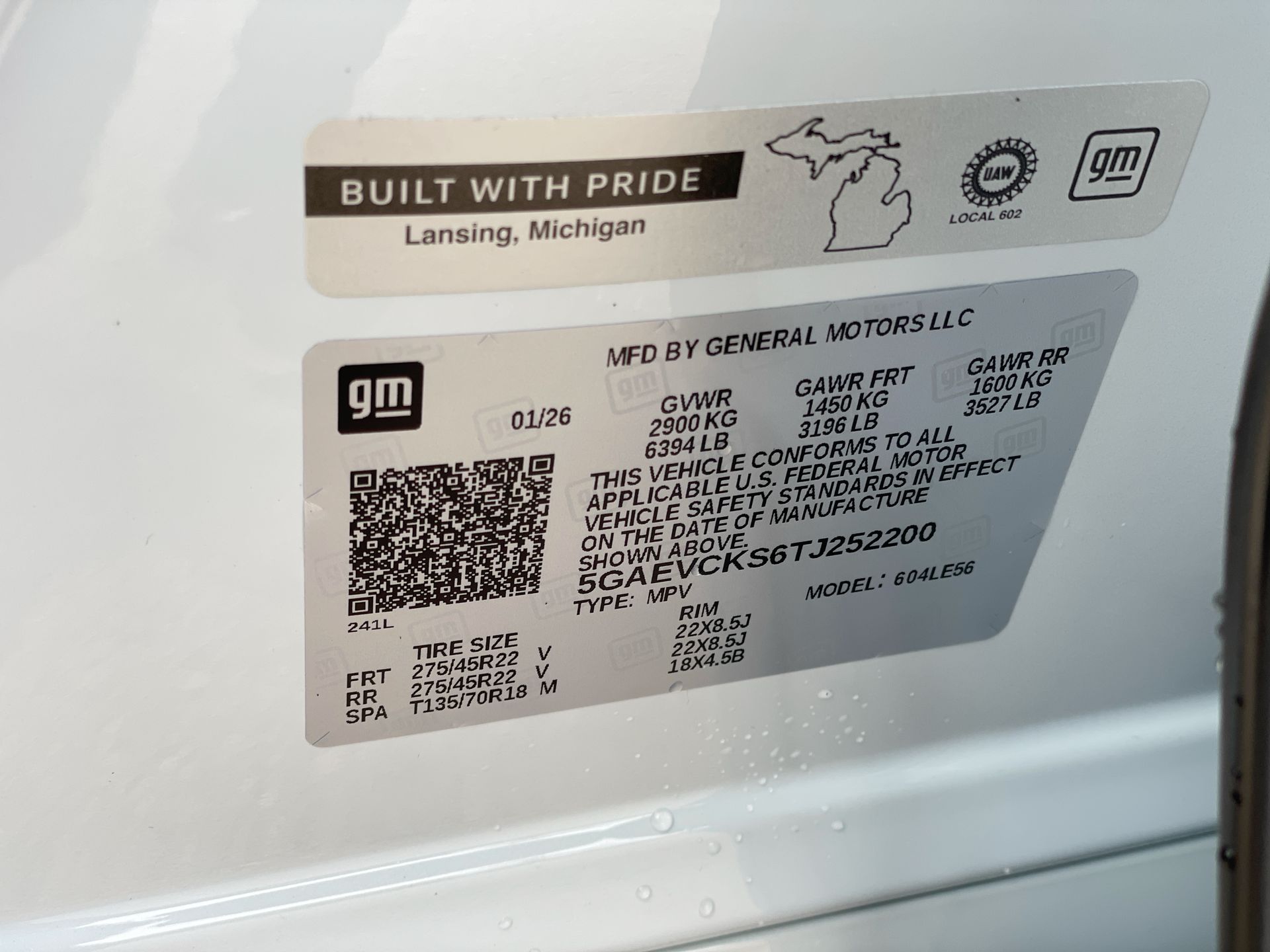 2026 Buick Enclave Avenir