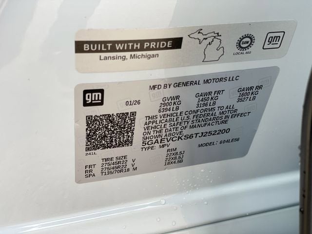 2026 Buick Enclave Avenir