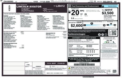 2025 Lincoln Aviator Reserve