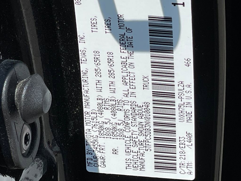 2022 Toyota Tundra Hybrid TRD Pro