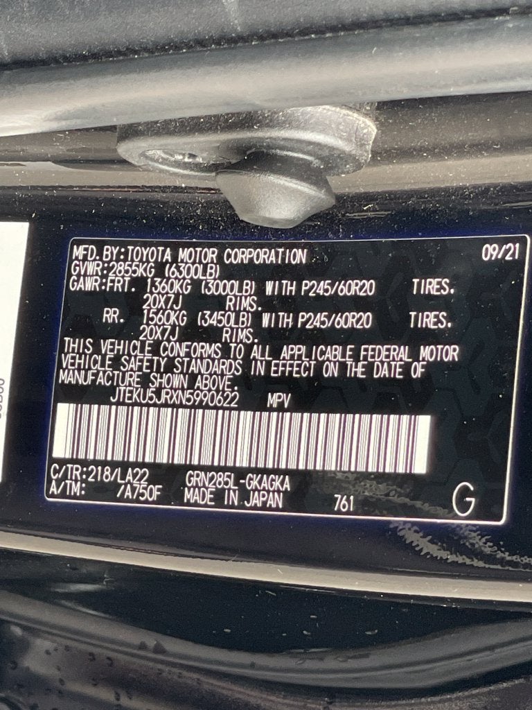 2022 Toyota 4Runner Limited